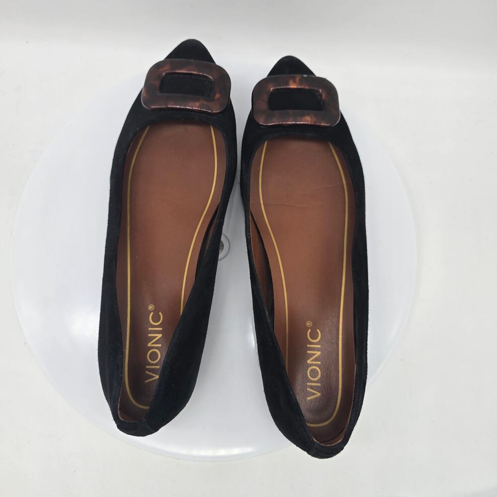 Vionic Amanda Suede Ballet Flat with Acrylic Tort… - image 7